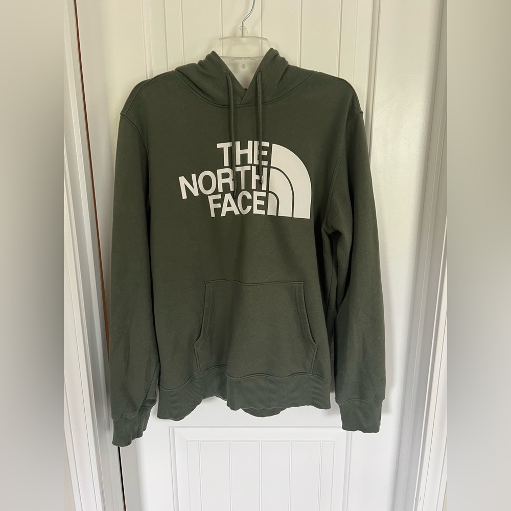 The North Face Men's Olive Green Hoodie